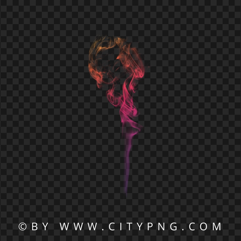 HD Instagram Colors Cigarette Smoke PNG