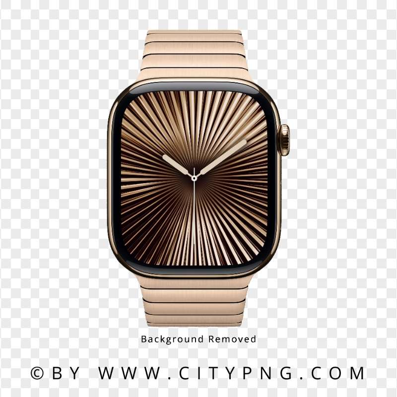 Titanium Apple Watch Series 10 Gold