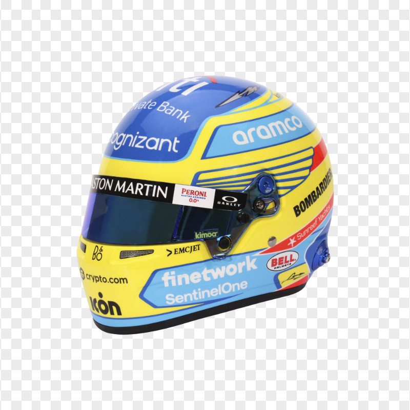 Fernando Alonso Official F1 Helmet