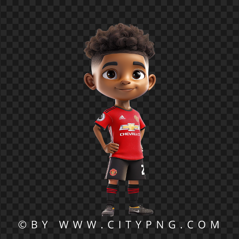 Jadon Sancho Football Chibi Character Player | Citypng