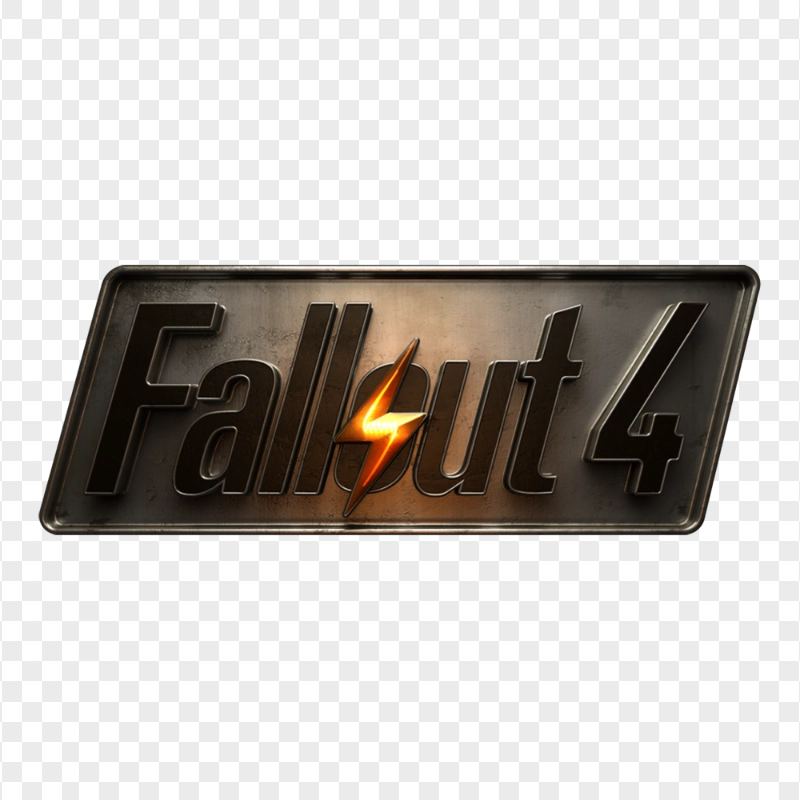 Fallout 4 Survival Game Iron Logo