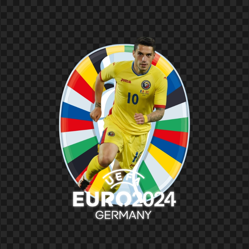Florin Andone Romania UEFA Euro 2024 Player