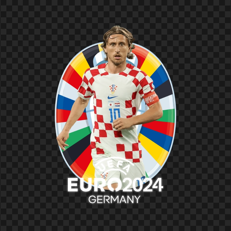 Euro 24 Luka Modric Croatian Footballer