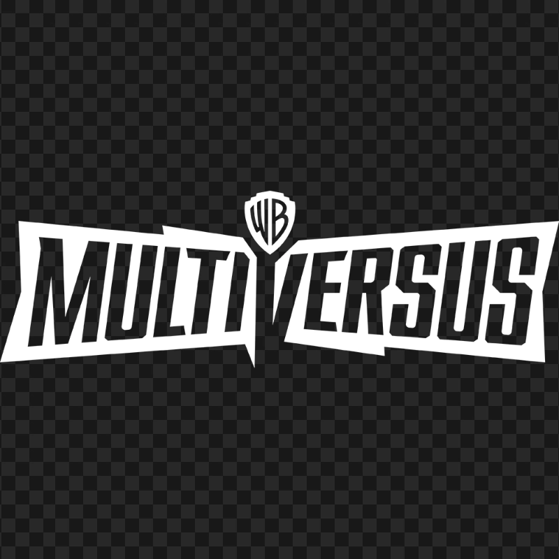 White MultiVersus Fighting Game Logo