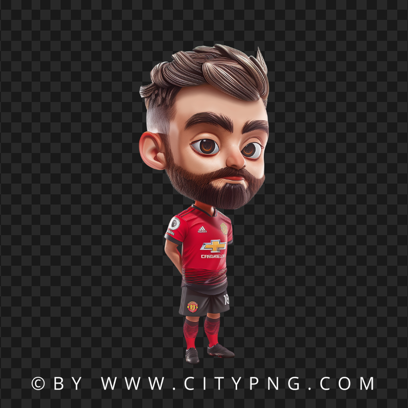 Bruno Fernandes Pixar Football Character