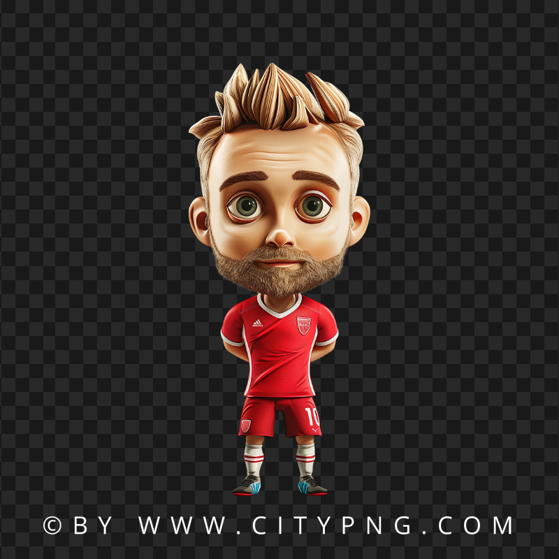 Christian Eriksen Pixar Football Player