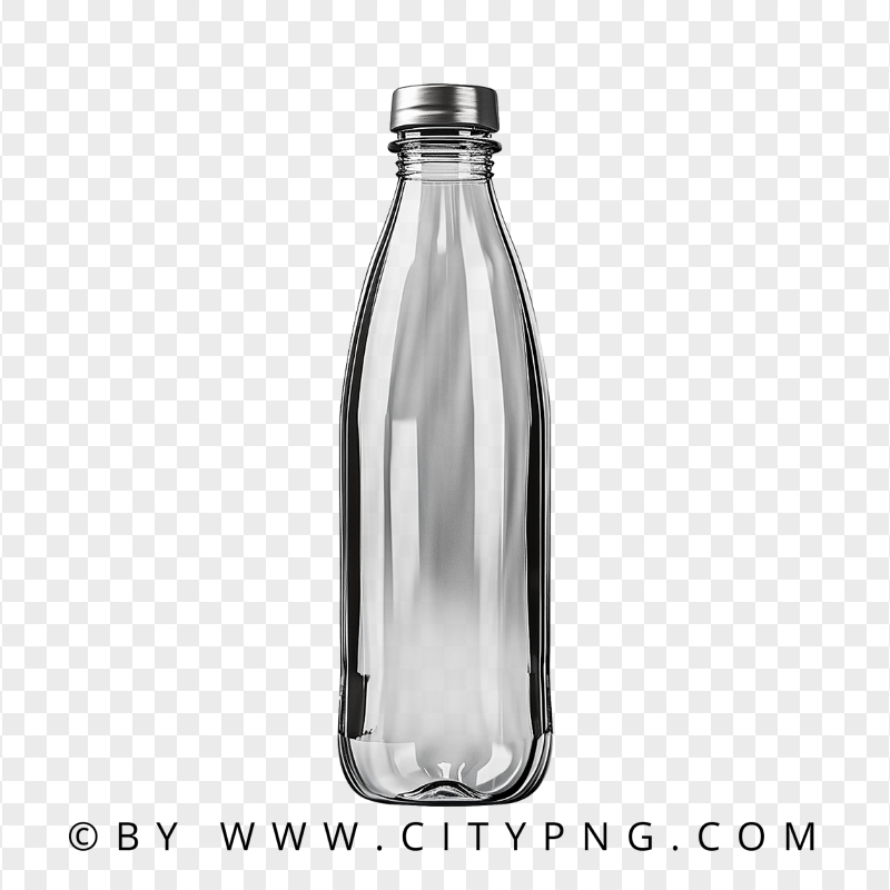 Clean Empty Plastic Bottle for Juice or Water