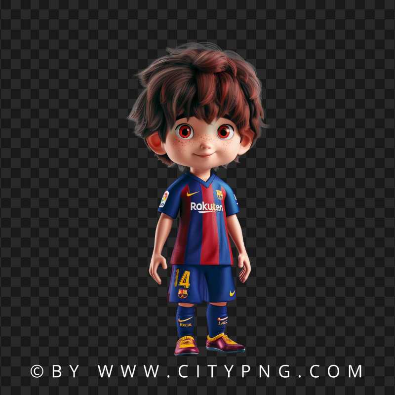 Joao Felix Barcelona Football Chibi Character