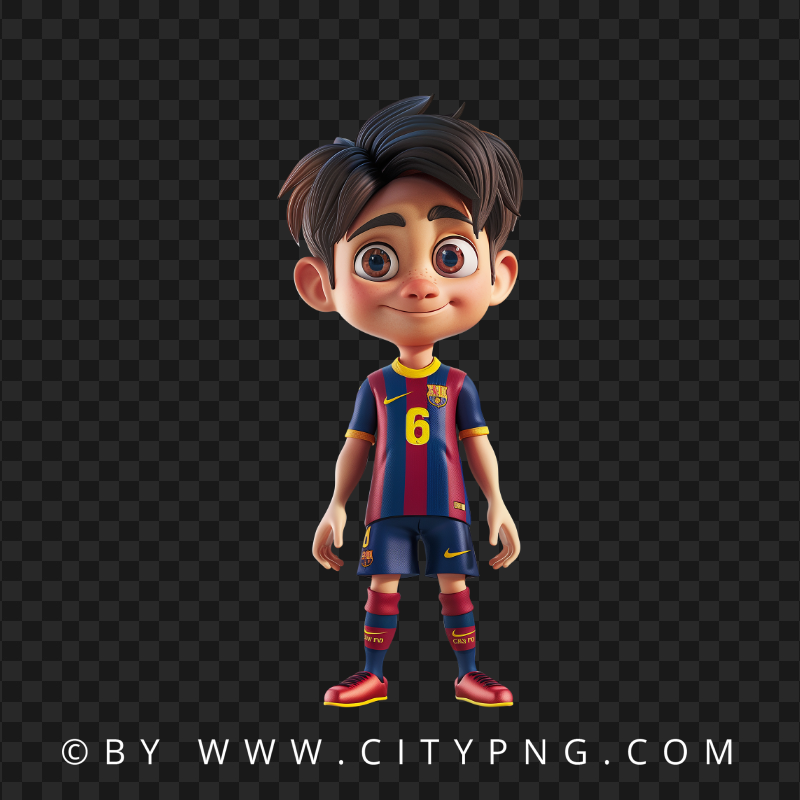 Pablo Gavi Barcelona Chibi Player