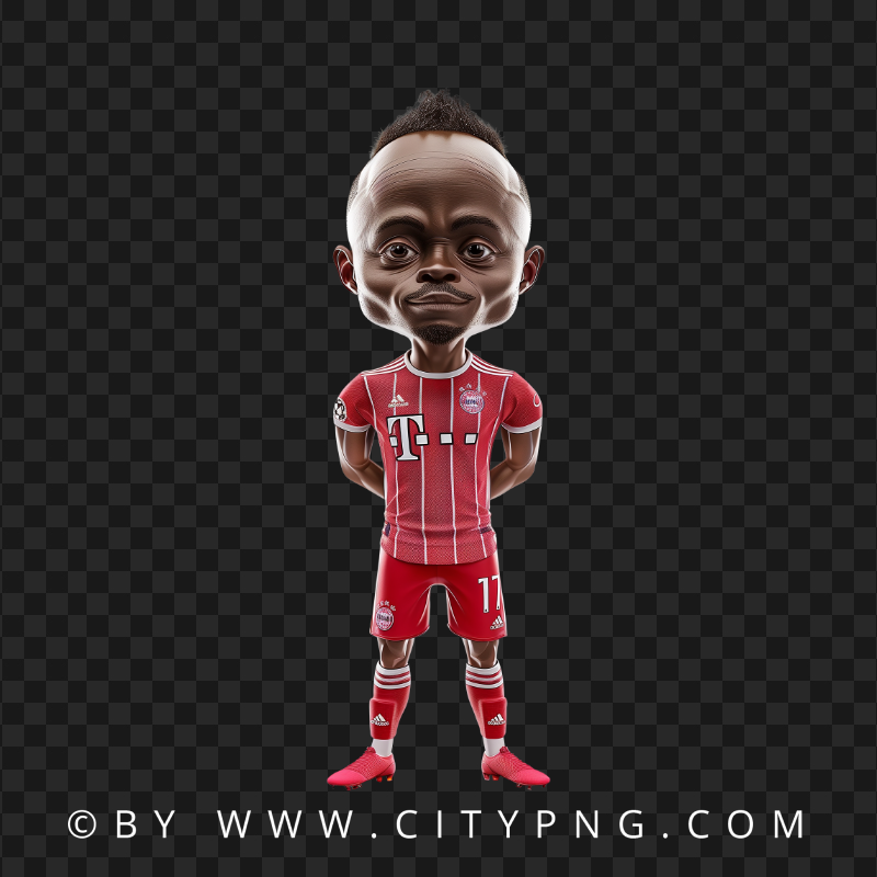 Sadio Mané Football Chibi Player