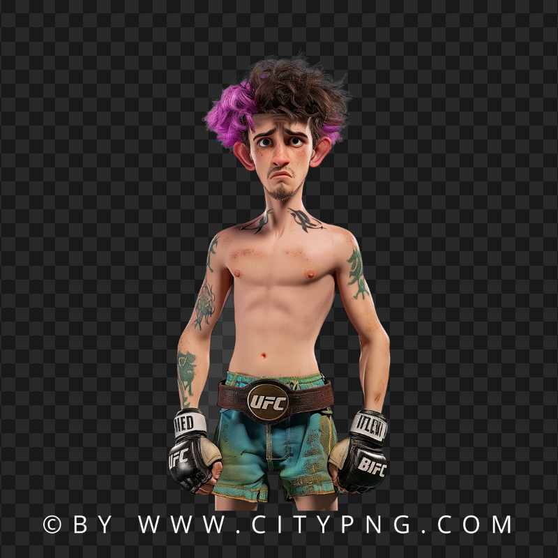 Sean O'Malley UFC Champion Chibi Character