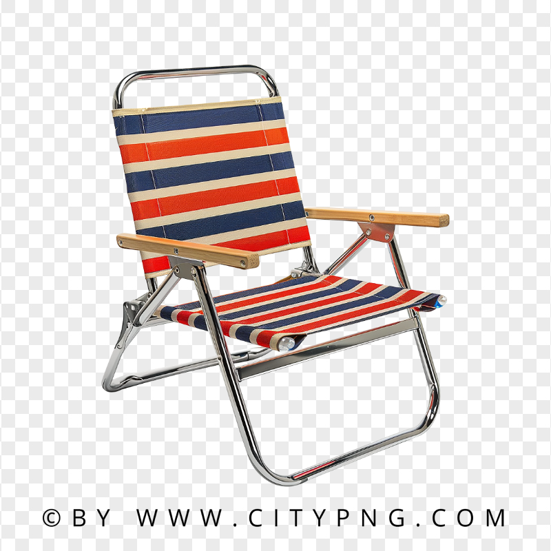 Classic Picnic Chair in Bold Americana Color Pattern
